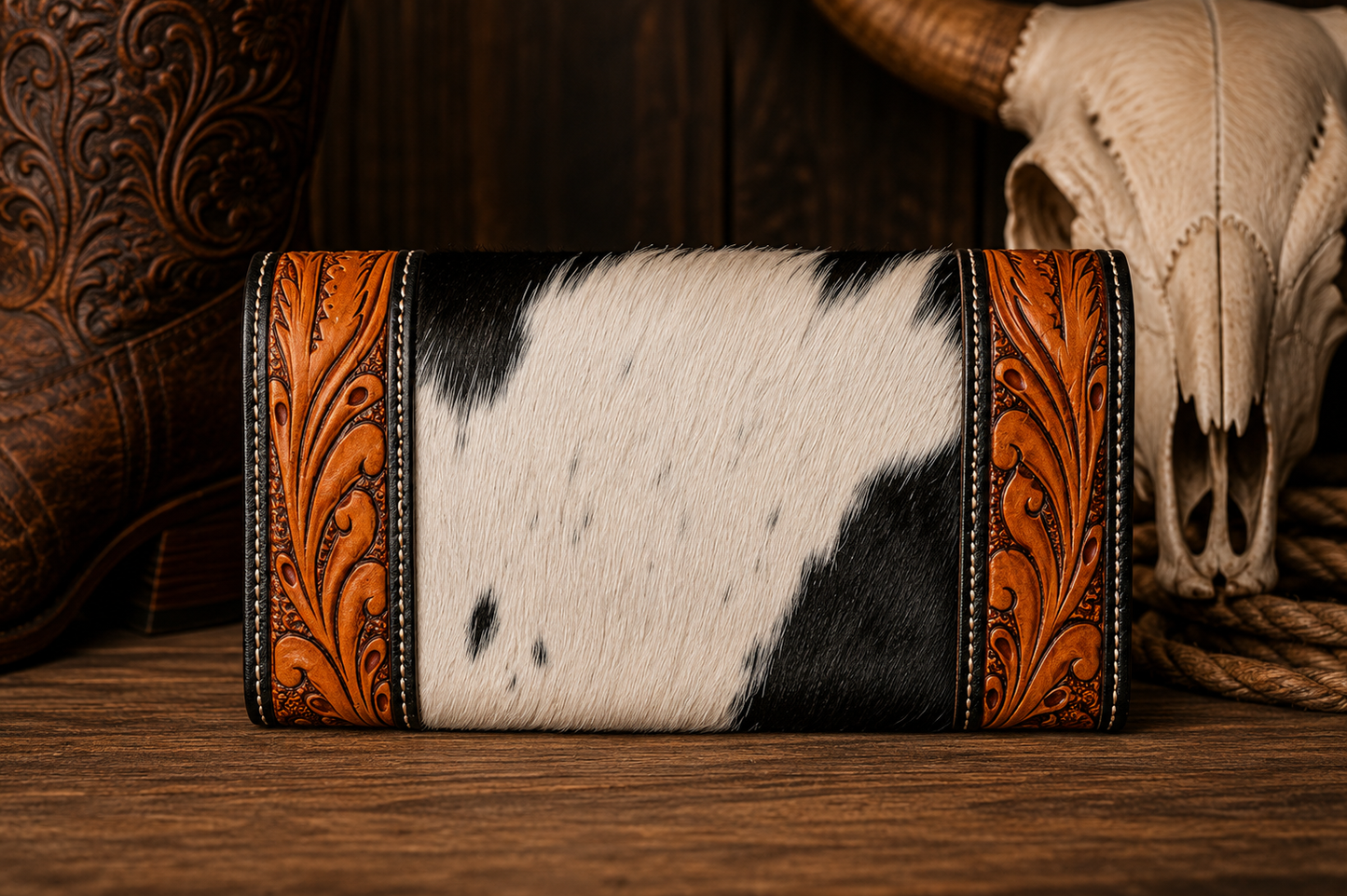 Desert Jewel Cowhide Wallet