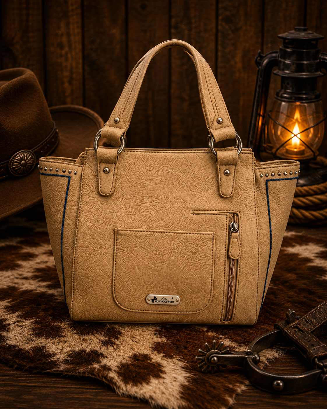 Twin Rose Revolver Concealed Carry Shoulder Bag