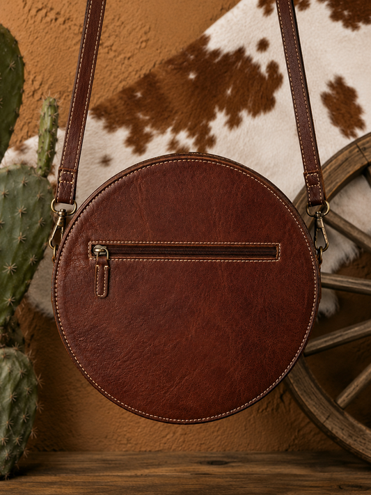 Canteen Leather Crossbody Bag