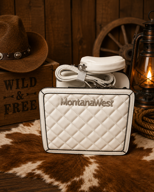 Montana West Ivory Jubilee Crossbody