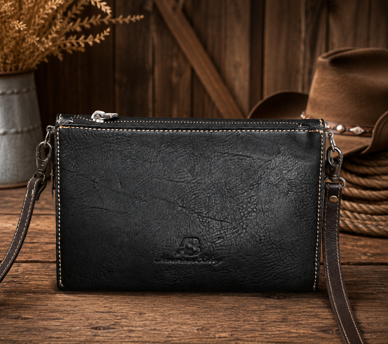 American Bling Midnight Mirage Crossbody Clutch