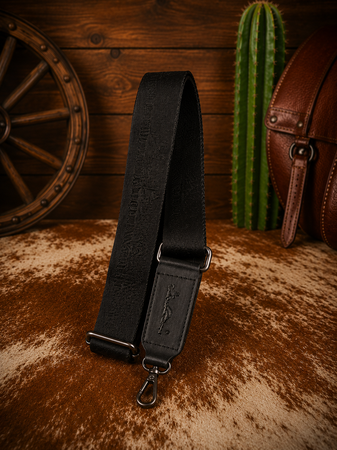 Black Velvet Bronc Crossbody