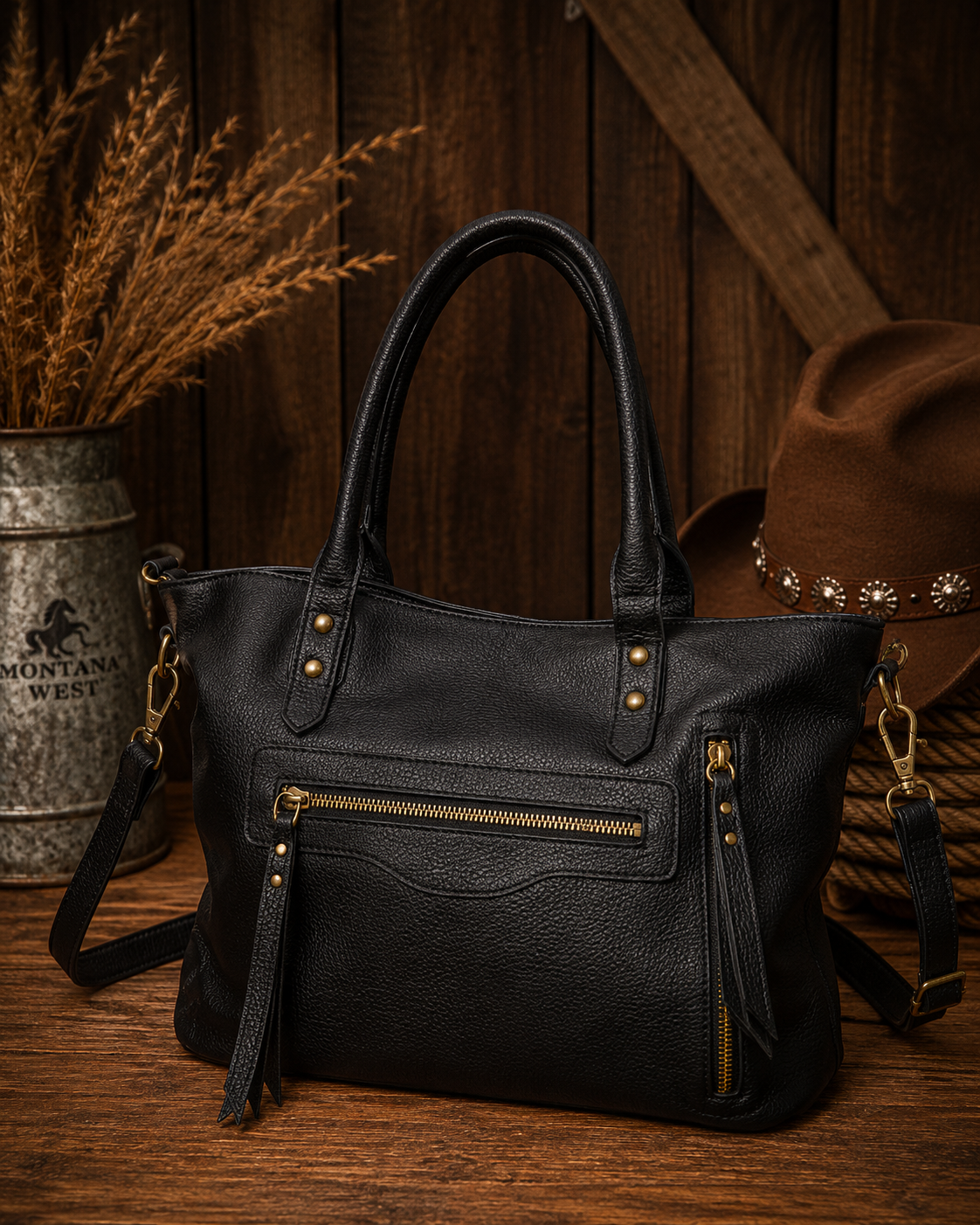 The Raven Run Concealed Carry Hobo Bag