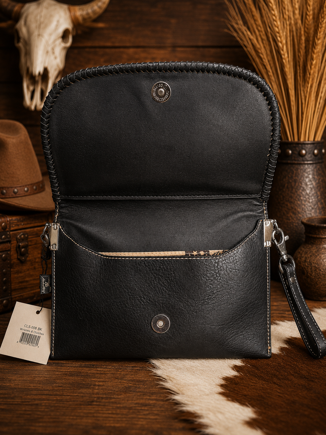 American Bling Midnight Mirage Crossbody Clutch