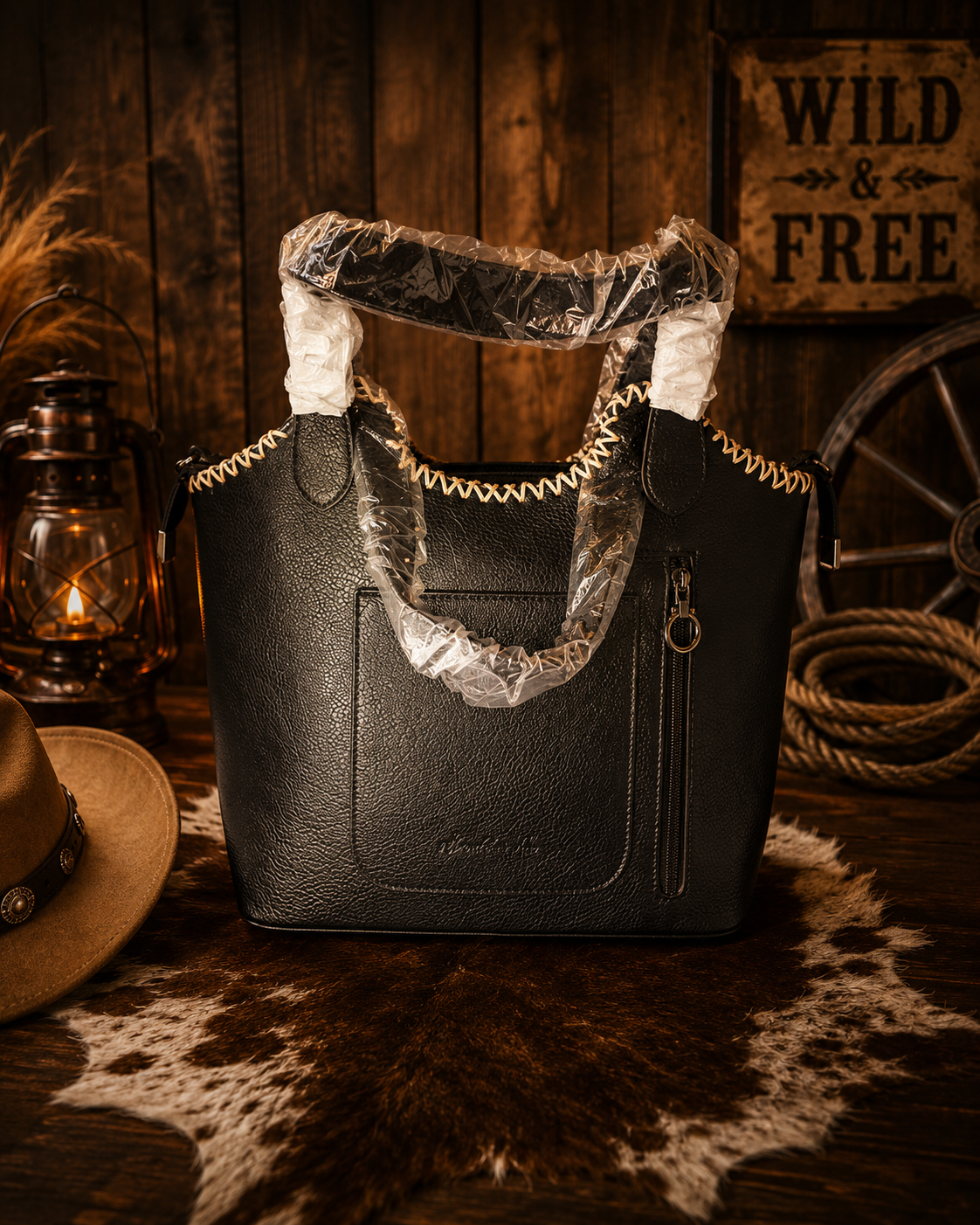 The Outlaw Eclipse Concealed Carry Bucket Shoulder Bag
